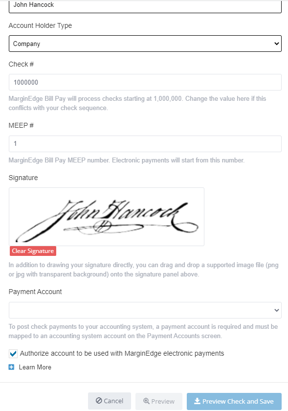 How do I remove background from a signature image for use in BillPay? –  MarginEdge